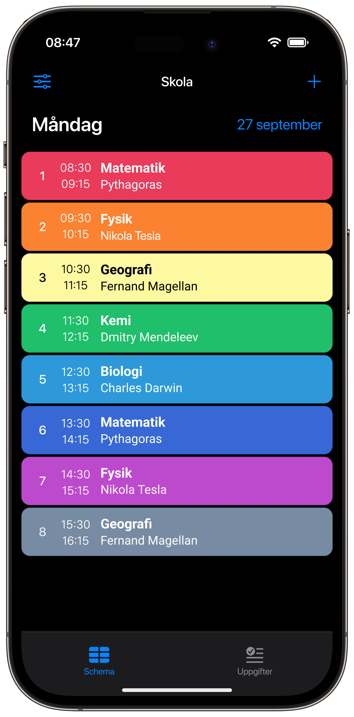 Prova Smart Timetable gratis!