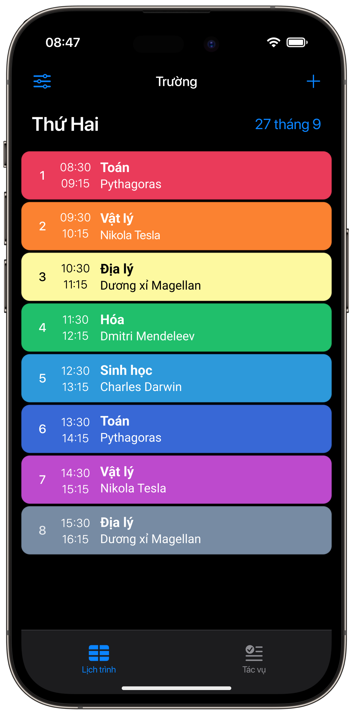 Hãy thử Smart Timetable miễn phí!